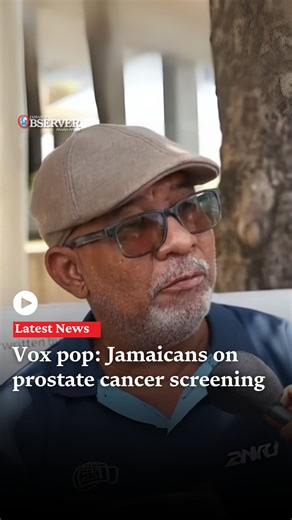 The Jamaica Observer took to the streets of New Kingston to hear how members of the public feel about prostate cancer screening, as September, which is Prostate Cancer Awareness Month, winds down. The most frequent cancer in Jamaica, in 2020 there were 1,561 new cases of prostate cancer in the country. https://www.jamaicaobserver.com/2025/09/28/vox-pop-jamaicans-prostate-cancer-screening/ | The Jamaica Observer
