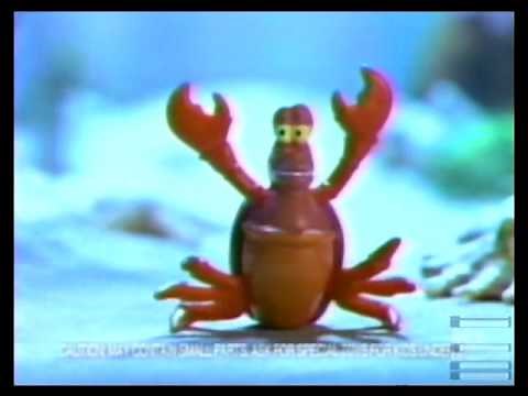 McDonald's Little Mermaid Characters Commercial 1997