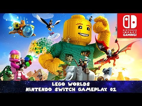 LEGO Worlds Nintendo Switch Gameplay 01