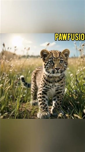 Magical Flower to Cute LEOPARD Transformation !