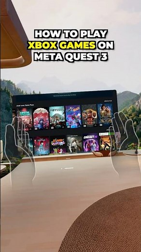 How to play Xbox Games in VR on Meta Quest 3!