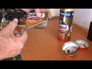 SZÉLFORGÓ SÖRÖSDOBOZBÓL ! Egyszerű /Figyelem -gyermekek - szülői felügyelettel ! / Tibi Ottlakán