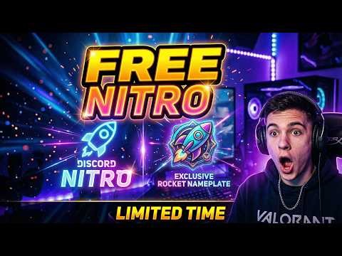 FREE Discord Nitro + Exclusive Nameplate