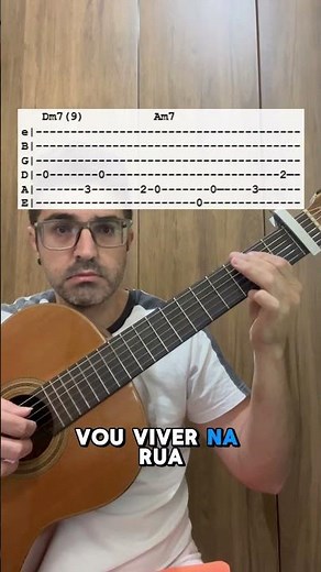 Vou pela madrugada - Mc Negão Original, Jvila, Meno K, Willian - aprenda simplificada #violao #tabs