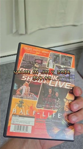 Half Life (PS2) Value 10 years ago vs today! #collecting #psgames #physicalmedia #ps2 #halflife