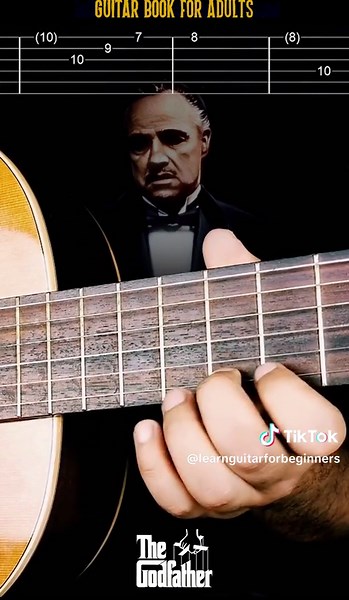 The Godfather Guitar TABs 🎸🎶 Guitar book for Beginners in BIO 😎 #musiclover #guitarist #guitartok #learnontiktok #closeup #guitar #gitarre #guitar #thegodfather #tiktokguitar #guitarcover #guitartabs