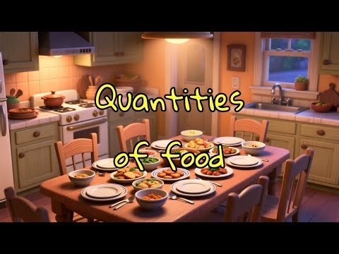 Look 3 Unit 5 lesson 2 Quantities of food
