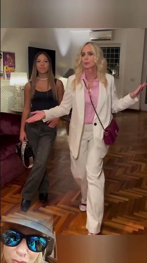 BRIGITTA BOCCOLI AND MARTINA LUCIANI... very chic fitcheck 🔝