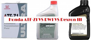Honda ATF-Z1 VS DW1 VS Dexron III