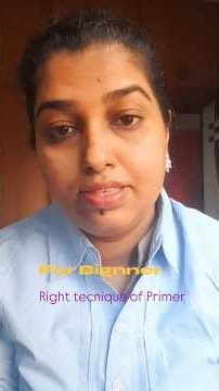 Right way to apply Primer for Beginners ✨Less product • Pat don’t rub • Target poresPerfect base