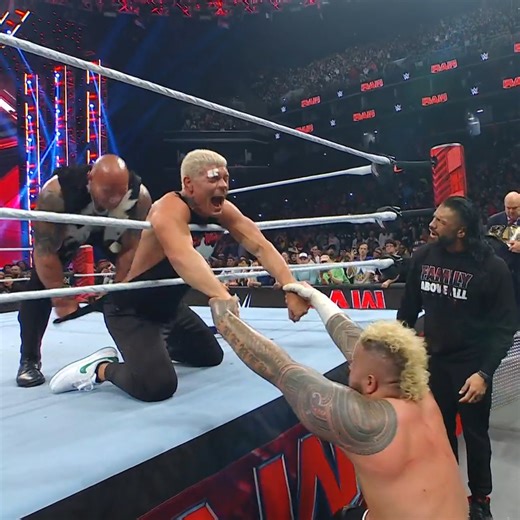77K views · 1.6K reactions | The Bloodline are no strangers to dishing out VICIOUS attacks, and will stop at NOTHING until they get what they want. | WWE Raw | Facebook