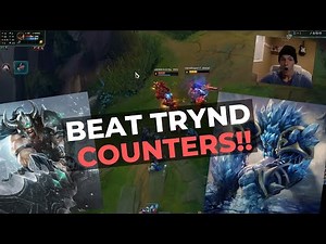 DOMINATE LANE as TRYNDAMERE into HARD COUNTERS - How to Beat Malphite (Guide and Match)