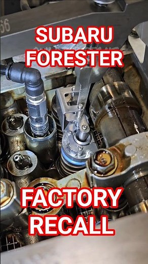 Subaru valve spring replacement. #shorts #enginerepair #boxerengine