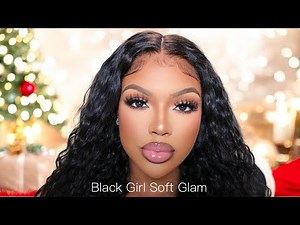 BLACK GIRL SOFT GLAM MAKEUP TUTORIAL 🎀 | KaaylaDee