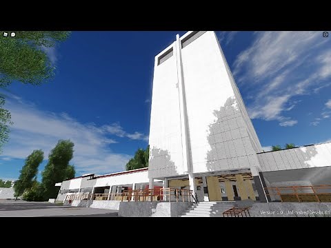 Exploring Hotel Polissya and its Backyard | ROBLOX Pryp'iat' Exploration