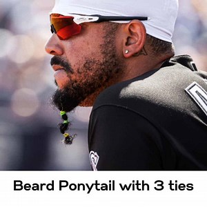 Beard Ponytails