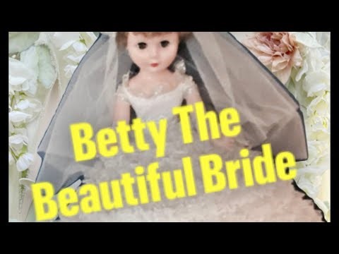 Restoring Betty The Beautiful Bride Grocery Store Doll