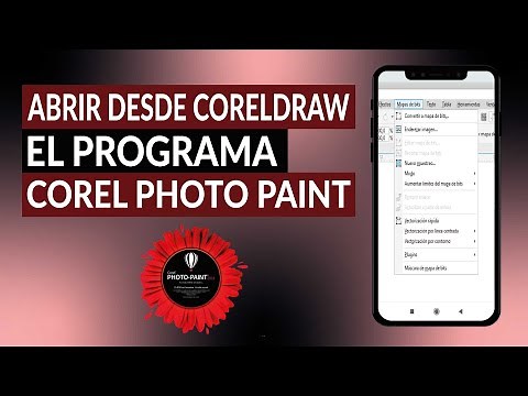Cómo abrir desde CORELDRAW el programa Corel Photo Paint y corregir archivos vectoriales