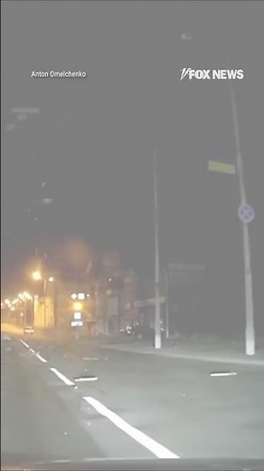 WATCH: Dashcam records drone strike explosion in Ukraine