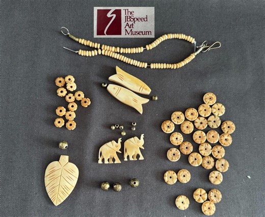 Carved Bone & Metal Bead Charms for Jewelry Making: Necklace Earrings Bracelet - Etsy