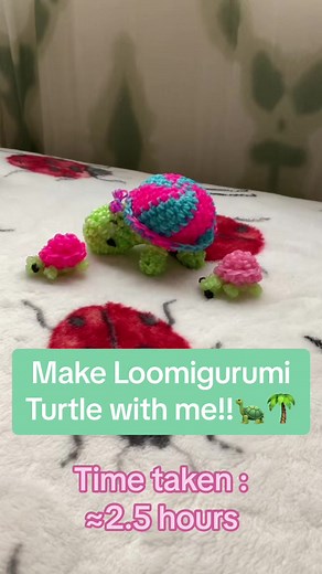 DIY Loomigurumi Turtle Tutorial - Rainbow Loom Bands