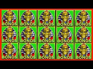 ★★JACKPOT HANDPAY★★$200 BETS★★PHARAOH'S FORTUNE HIGH LIMIT SLOT MACHINE BUENO DINERO MUSEUM SLOTS