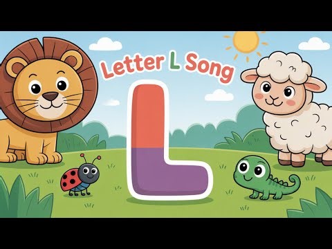 Letter L Animals Song | Lion, Lamb, Ladybug & Lizard #kidssongs