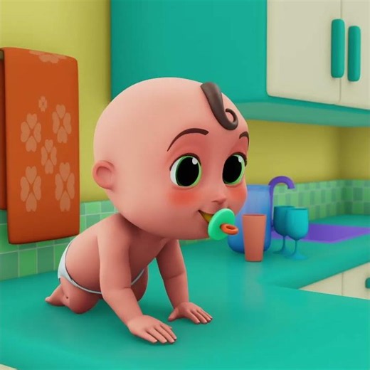 Why doesn't baby want to drink bottle milk? 😱🍼 #childrenssongs #cartoonsforkids #shorts