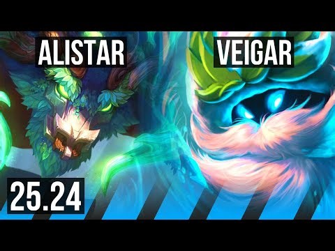 ALISTAR vs VEIGAR (MID) | EUW Master | 25.24