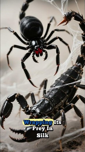🕷️ Spider vs Scorpion – Deadly Nature Clash!