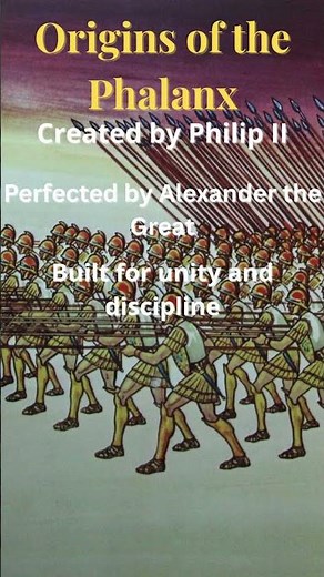 The Macedonian Phalanx – Alexander’s Unstoppable Army #shorts
