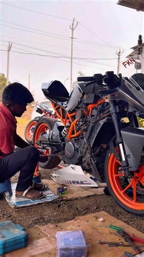 KTM RC |💥🤍 Modification☠️ #automobile #motoholic #rc390 #ktmrc390
