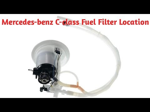 MERCEDES-BENZ C300 FUEL FILTER LOCATION