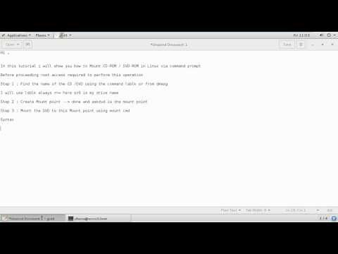 How to Mount CD-ROM / DVD-ROM In Linux