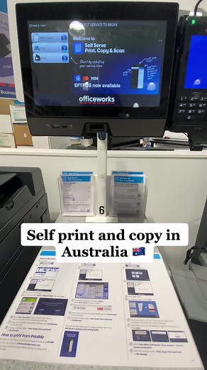 How to Self Print and Copy at Officeworks
