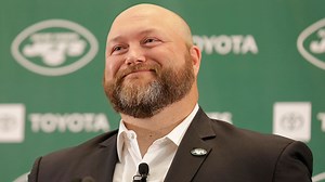 New York Jets general manager Joe Douglas describes his relationship with head coach Adam Gase