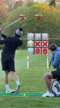 Golf Tic Tac Toe! What a match!!! #golf