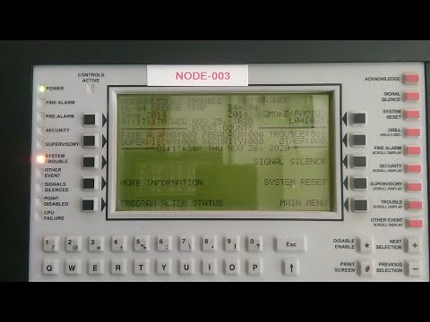FACP Disablement ! How To Disable Notifier/Honeywell Panel & How To Check The History !