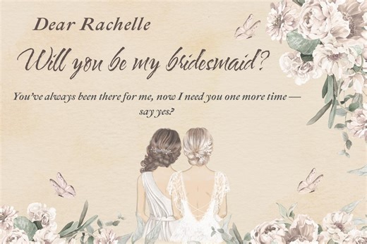 Editable - Bridesmaid Proposal Template - Etsy