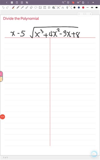 Diving Polynomials #math #fyp #engineering #algebra #dividingpolynomials