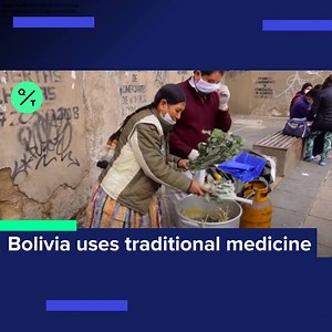 4.4K views · 99 reactions |  Enter a steam room with mixed herbs.  This is how Bolivia uses traditional medicine to combat Covid-19. #CoronavirusBolivia | Bloomberg Originals | Facebook