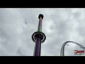Drop Tower, Off Ride POV, Kings Island (2022)