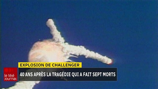 L’explosion de la navette Challenger 40 ans plus tard
