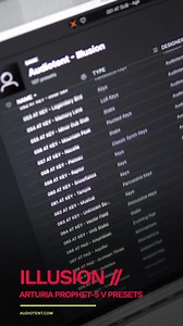 32 reactions | Download 107 Arturia Prophet-5 V presets today. Audiotent // ILLUSION | Audiotent | Facebook