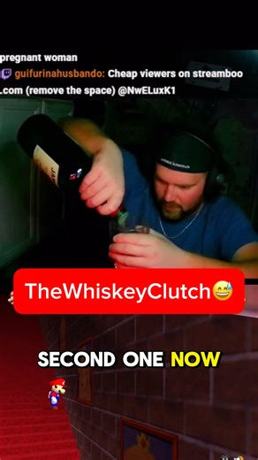 THE SM64 Whiskey Skip😅😂 #gaming #funny #fail #funnyfails #sm64