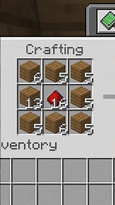 How to craft a note block for beginners 😍 #minecraft