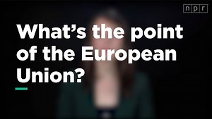 206K views · 104 shares | With Brexit negotiations in full swing and anti-EU sentiment on the rise in the rest of Europe, NPR asks why the European Union was formed in the first place, what it does today and why many are eager to safeguard it. Note: An earlier version of this video incorrectly showed Sweden as a member of the eurozone. It is not a member of the eurozone. | NPR | Facebook
