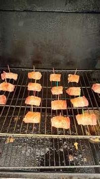 Smoked Bacon Wrapped Water Chestnuts