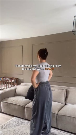 When the post partum hormones kick in and your home gives you the ick 😂 the white did its time for 4.5 years. Time to say goodbye! It feels so much warmer, cozier and easier on the eyes when watching TV 😅 thanks to those who introduced me to this GORG colour!!!! | Home of Char