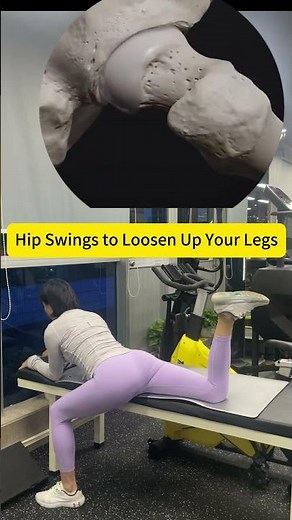 Hip Swings for Lower Body Relaxation | Easy Home Exercise to Loosen Hips & Legs